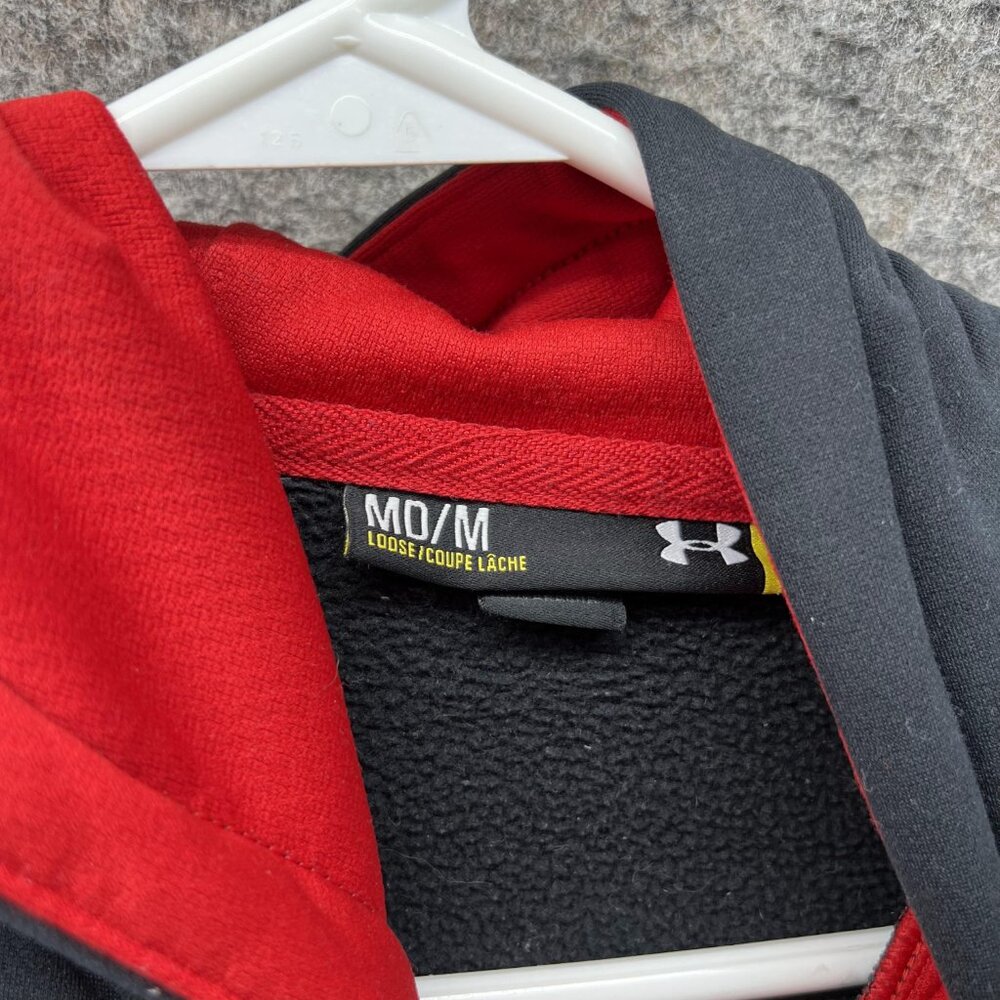 Under Amour Sweater Men Medium Pullover Jacket Sw… - image 8